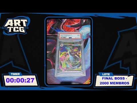 🔥 SUPER LEILÃO ART TCG! Especial 2000 Membros! 🏆