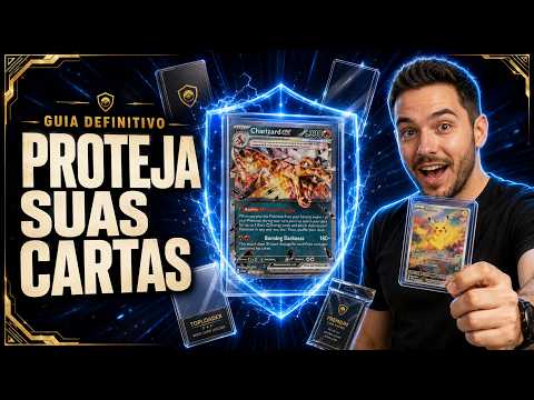 Guia definitivo de como proteger sua carta de Pokémon TCG